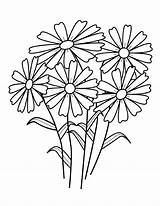 Coloring Flowers Flower Pages Wild Printable Color Kids Drawing Easy Wildflower Colouring Sheets Print Dahlia Lily Getdrawings Cute Spring Adult sketch template