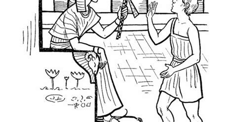 joseph  egypt bible story coloring page bibbia coloring pages