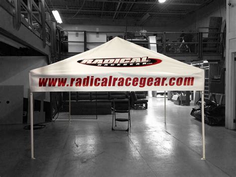 tent  radical racegear ez  tent custom awnings custom graphics cheap web hosting