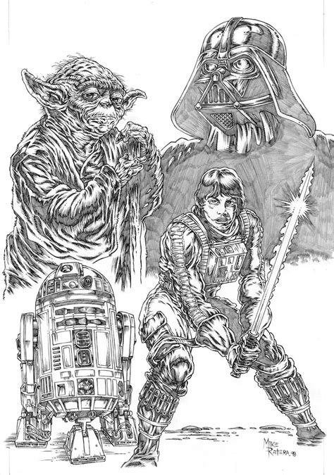 mike ratera artblog  stuff star wars