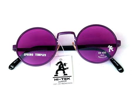 Round Metal Fuchsia Purple Sunglasses Hjl9 Hi Tek Webstore