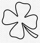 Leaf Clover Coloring Trebol Four Dibujo Clipart Hojas Pinclipart Report sketch template