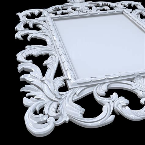 model   picture frame stl format carved vintage frame etsy