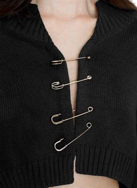 Knit Safety Pin Sweater — Danielle Guizio In 2021 Diy