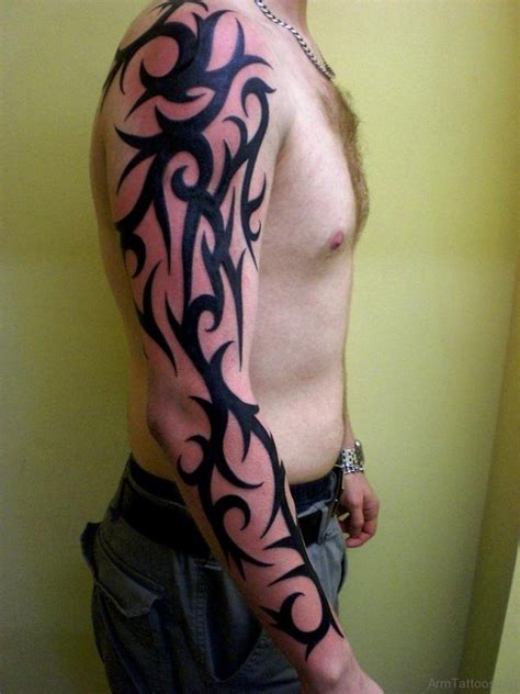 72 Nice Tribal Tattoo For Arm