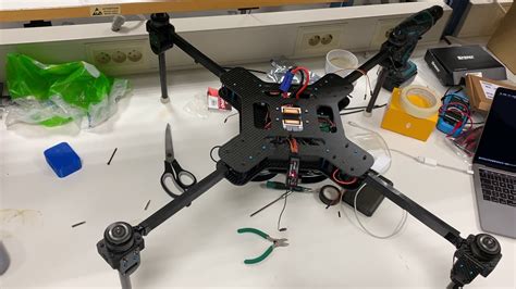 autonomous surveillance drone propellerless motor test youtube