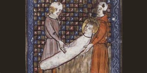 Art Historians Explain Why A Medieval Man Is Getting
