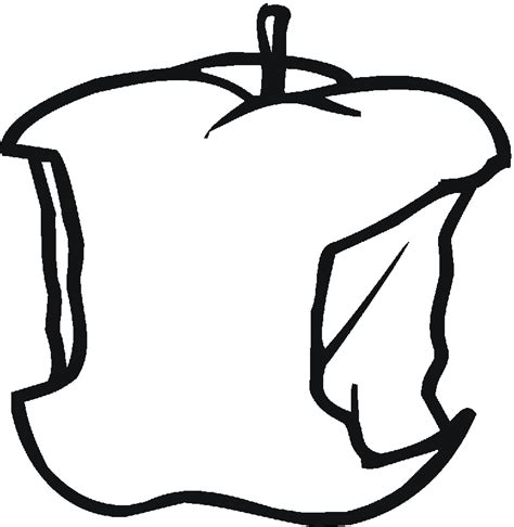 printable apple pictures coloring home