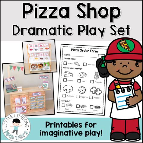 pizza dramatic play set  lifelong learners