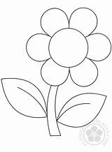 Kids Flowers Coloring Pages Templates Flowerstemplates sketch template