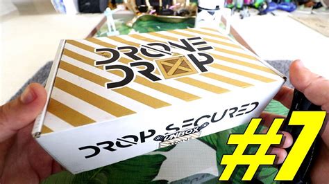 drone drop  unboxing review discount monthly fpv race drone box subscription service