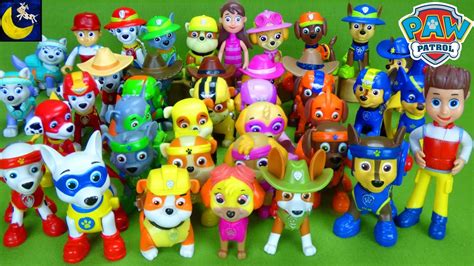 Lots Of Paw Patrol Pup Toys Marshall Chase Tracker Apollo