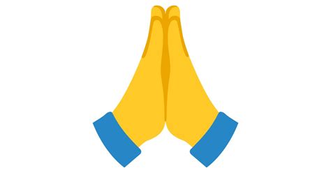 mains en priere emoji