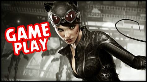 batman arkham knight catwoman s revenge dlc gameplay walkthrough youtube