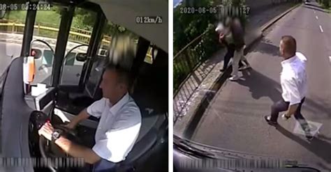 War Veteran Bus Driver Spots Elderly Woman Being Mugged And Rushes To
