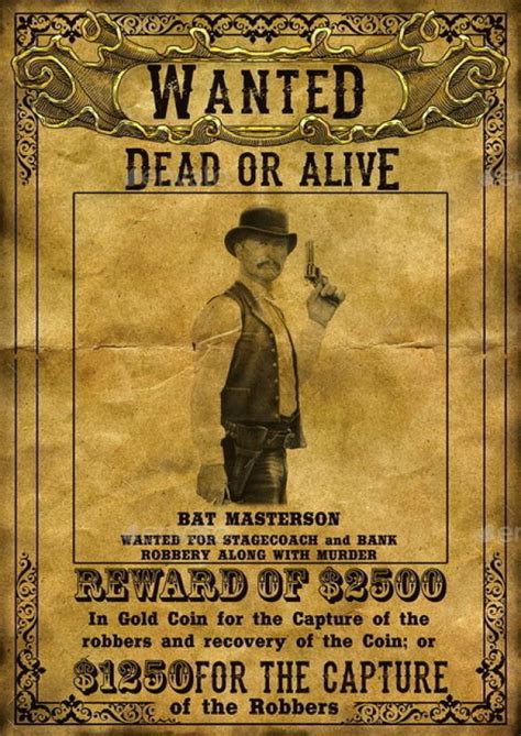 printable downloadable wanted poster template