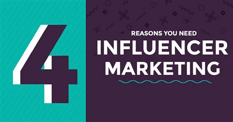 4 reasons you need influencer marketing infographic