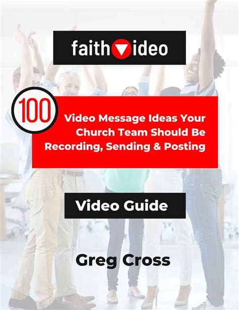 video message ideas  church teams  landing page faith video