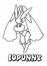 Coloring Pages Pokemon Lopunny Drawing Fan Normal Electric Color Hellokids Sheets Printable Drawings Print Getcolorings Do Sensational Rotom Getdrawings Books sketch template