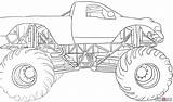Monster Truck Coloring Pages Draw Trucks Kids Drawing 4x4 Coloriage Printable Jam Digger Grave Step Print Boys Cars Dragoart Speed sketch template