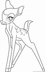 Princess Heart Coloring Pages Bambi Coloringpages101 sketch template
