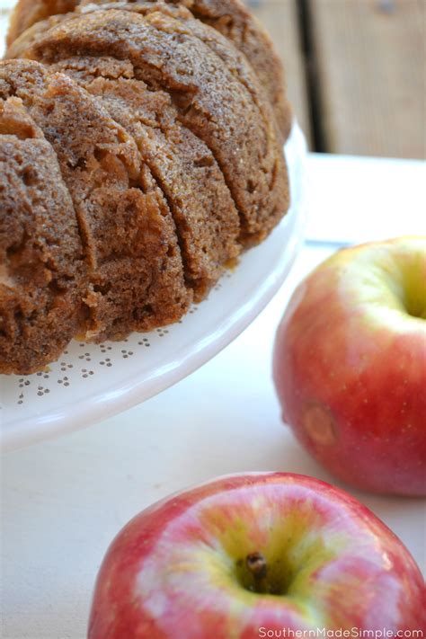 easy fresh apple cake southern  simple