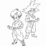 Dragon Ball Coloring Pages Clipart Simple sketch template