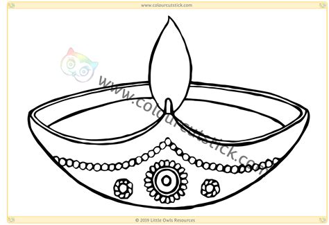 diwali colouringcoloring pages  children kids toddlers