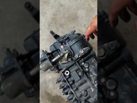 injection pump  cummins  valve engine timing tips youtube