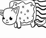 Cat Coloring Pages Nyan Big Evil Printable Color Template Info sketch template