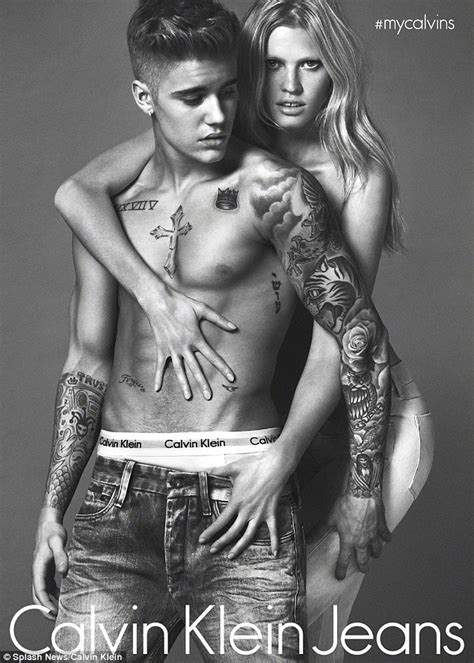 justin bieber and kendall jenner strip down to their