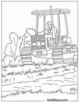 Tractor Verbnow sketch template