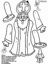 Trekpop Knutselen Sinterklaas Knutselpagina Sint Eens Tekening 1115 Bezoeken Afkomstig sketch template