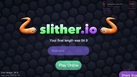playing  slither youtube