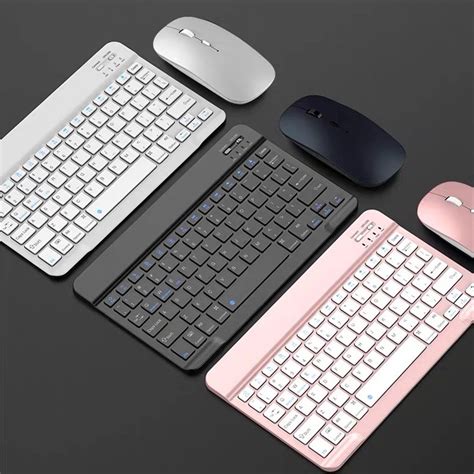 mini bluetooth keyboard  mouse wireless  ipad apple iphone tablet android smart phone