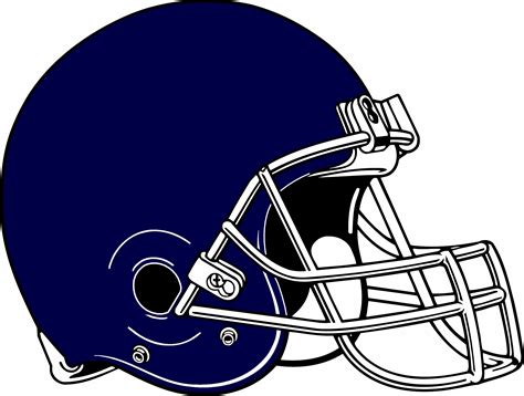 blue football helmets    clipartmag