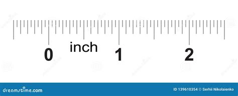 ruler  inches metric  size indicator decimal system grid stock