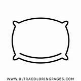 Almohada Travesseiro Cuscino Colorare Colorir Wardrobes Armoires Ultracoloringpages Vectorified sketch template