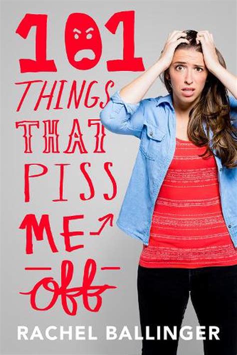 101 things that piss me off by rachel ballinger english hardcover