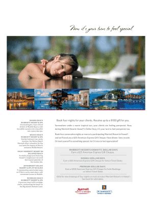 fillable  wailea beach marriott resort spa fax email print