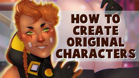 create original characters speedpaint youtube