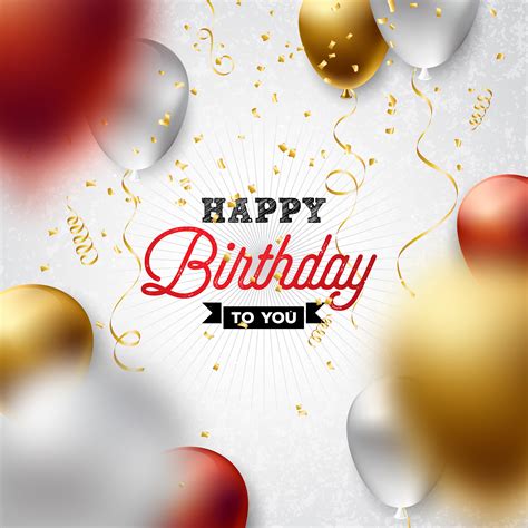 happy birthday vector design  vector art  vecteezy