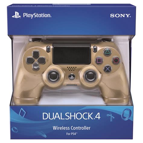 dualshock  wireless controller  playstation  gold   stan sz