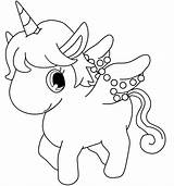 Unicorn Characters Coloring Coloriage Kb sketch template