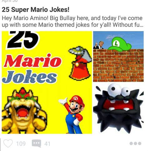 20 More Super Mario Jokes Mario Amino