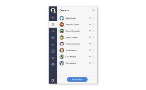 contacts list connect user guide