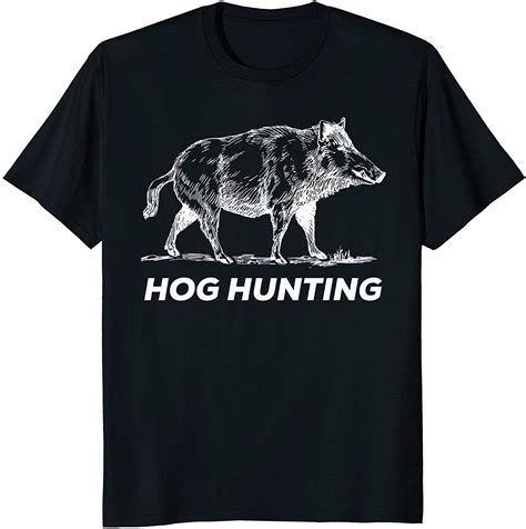 graphic hog hunting  shirt wild pig boar tee shirt hunting tshirts shirts tee shirts