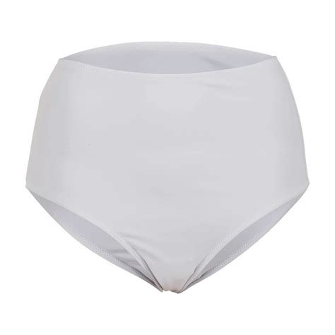 Bademode Lilly High Panties Uni In Weiss White Chf 7 95 Für Frauen