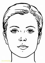 Face Coloring Makeup Pages Print Printable Outline Boy Human Drawing Gezicht Template Gesicht Woman Faces Kids Schminken Mädchen Getcolorings Sketch sketch template