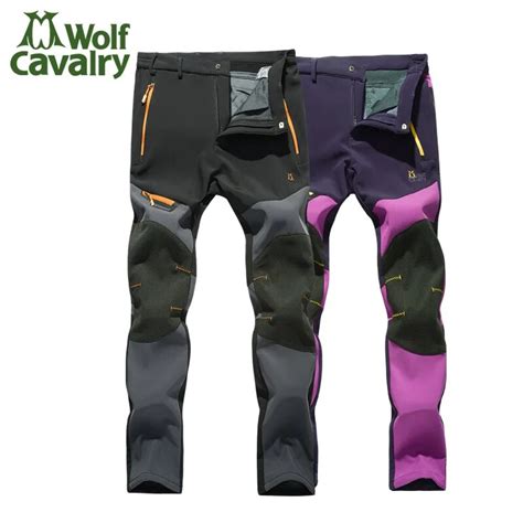 cavalry wolf outdoor autumn winter camping trousers couple models